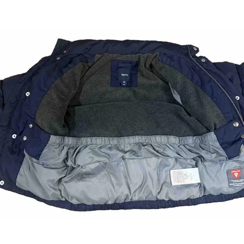 GAP Kids Boys Warmest Down Jacket Size XS  Extra Small 4/5 Blue